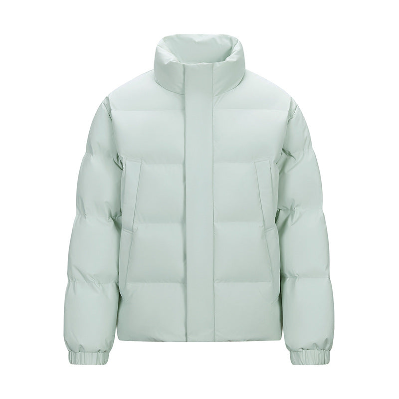 Herren Gepolsterte Steppjacke mit hohem Stehkragen und verdeckter Reißverschluss Echo Archiv