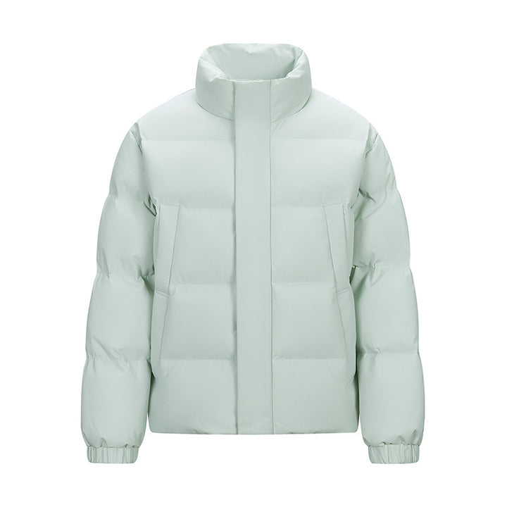 Herren Gepolsterte Steppjacke mit hohem Stehkragen und verdeckter Reißverschluss Echo Archiv