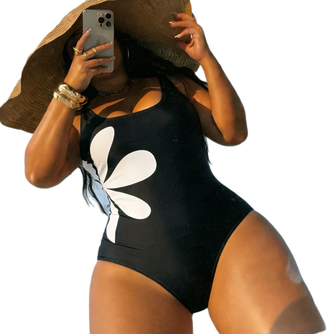 Damen Schwimmanzug mit floralem Design Echo Archiv
