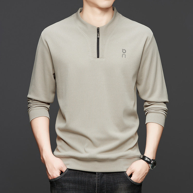 Herren funktioneller Pullover mit Reißverschluss und innovativem Design Echoarchiv