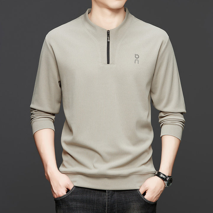 Herren funktioneller Pullover mit Reißverschluss und innovativem Design Echoarchiv