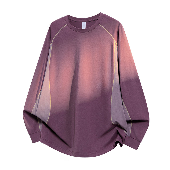 Damen Oversize-Langarmshirt mit Raglanärmeln, atmungsaktiven Seiteneinsätzen und Rundhalsausschnitt Echo Archiv