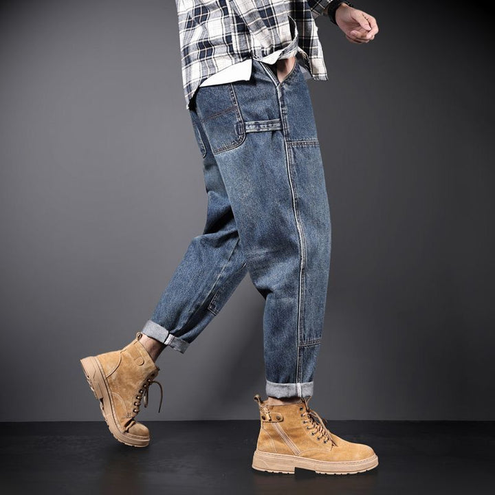 Herren Modische Cargo-Jeans Echoarchiv