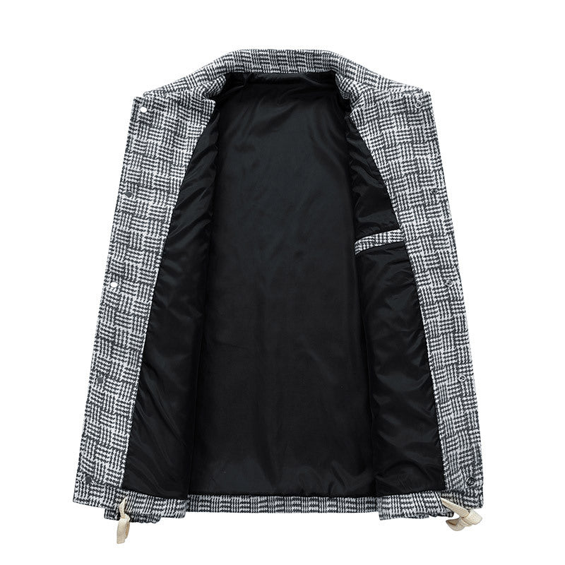 Herren Übergroße Utility-Jacke Echo Archiv