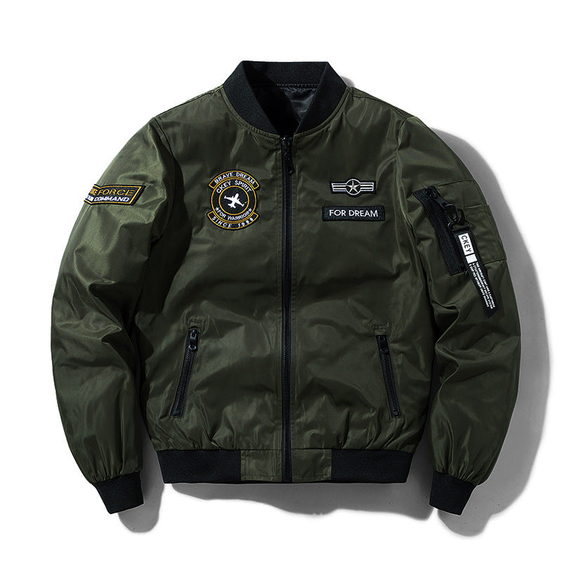 Herren Sportliche Bomberjacke mit praktischen Taschen und stilvollem Design Echo Archiv