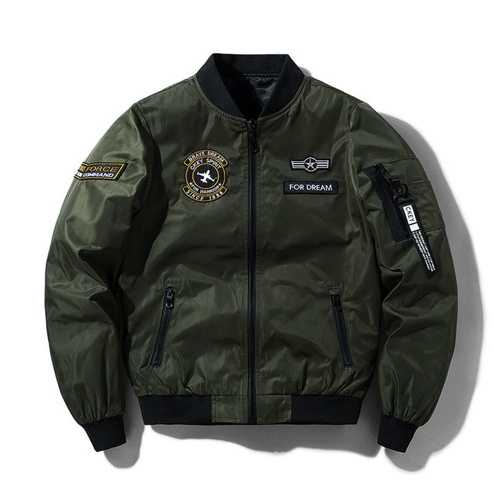 Herren Sportliche Bomberjacke mit praktischen Taschen und stilvollem Design Echo Archiv