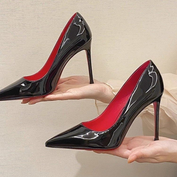 Damen Spitz-Pumps mit hohem Stiletto-Absatz und Riemchen Echo Archiv