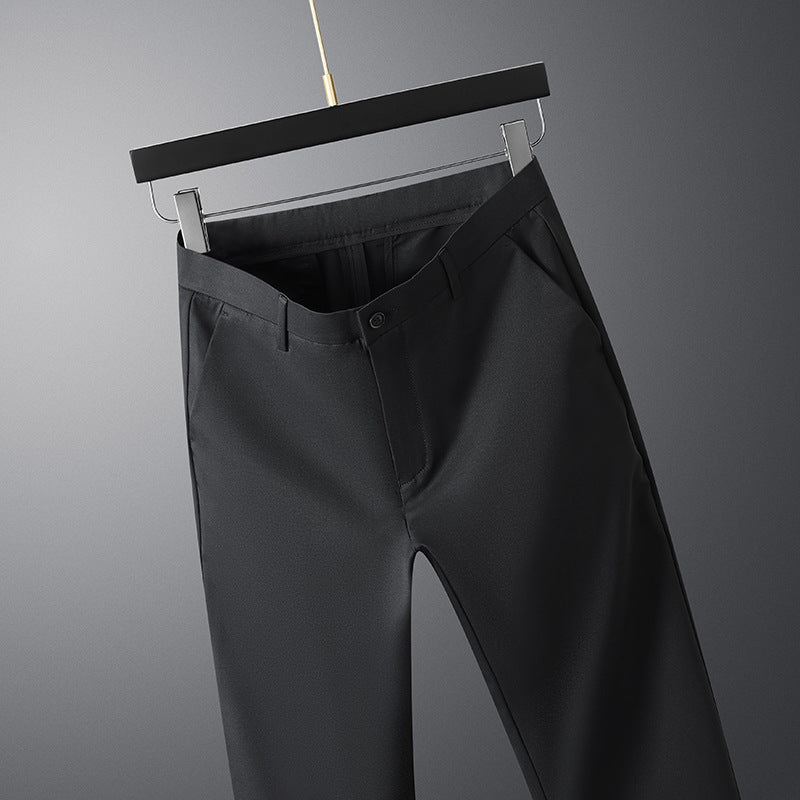 Herren elegante Business-Hose mit perfektem Sitz und komfortablem Gummizug Echoarchiv