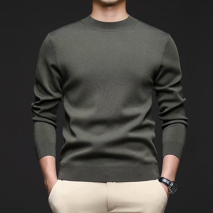 Herren modischer Rundhals-Pullover Echoarchiv