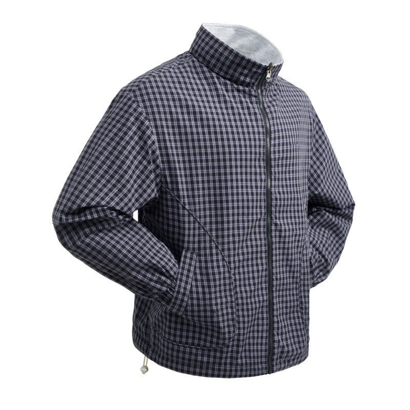 Herren Stylische Übergangsjacke im Karomuster Echo Archiv