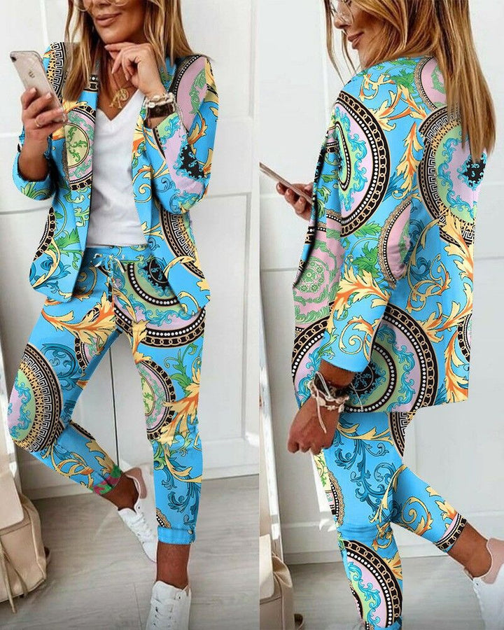 Damen Karierte Slim-Fit Jogginghose mit Tunnelzug und Knöchellangem Schnitt – Avélisse
