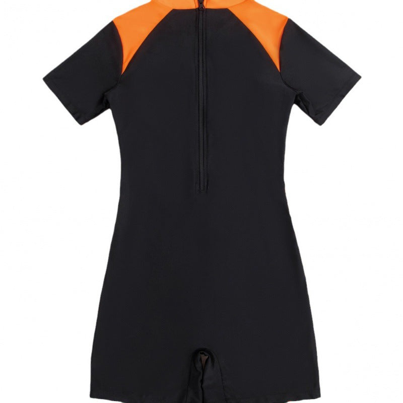 Damen Surfanzug mit kurzem Arm und hohem UV-Schutz Echo Archiv