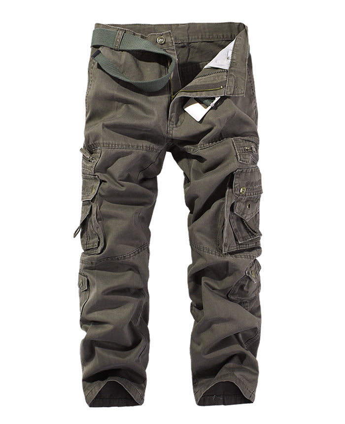 Herren Cargo-Hose mit mehreren praktischen Taschen und verstellbarem Gurt Echoarchiv