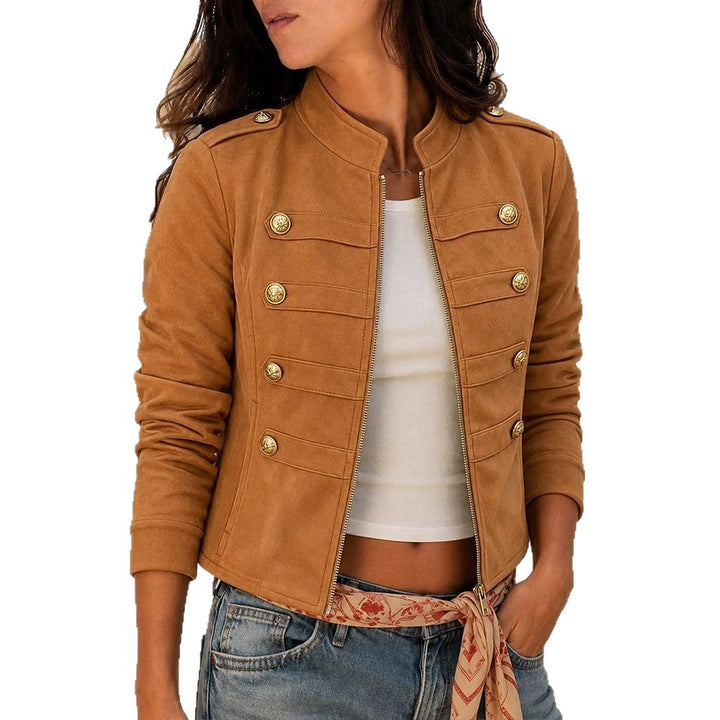Damen Stylische Jacke im Militärstil Echo Archiv