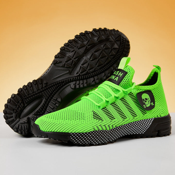 Herren Strick-Sockensneaker mit robuster Trail-Profilsohle und gepolstertem Komfortfußbett Echoarchiv