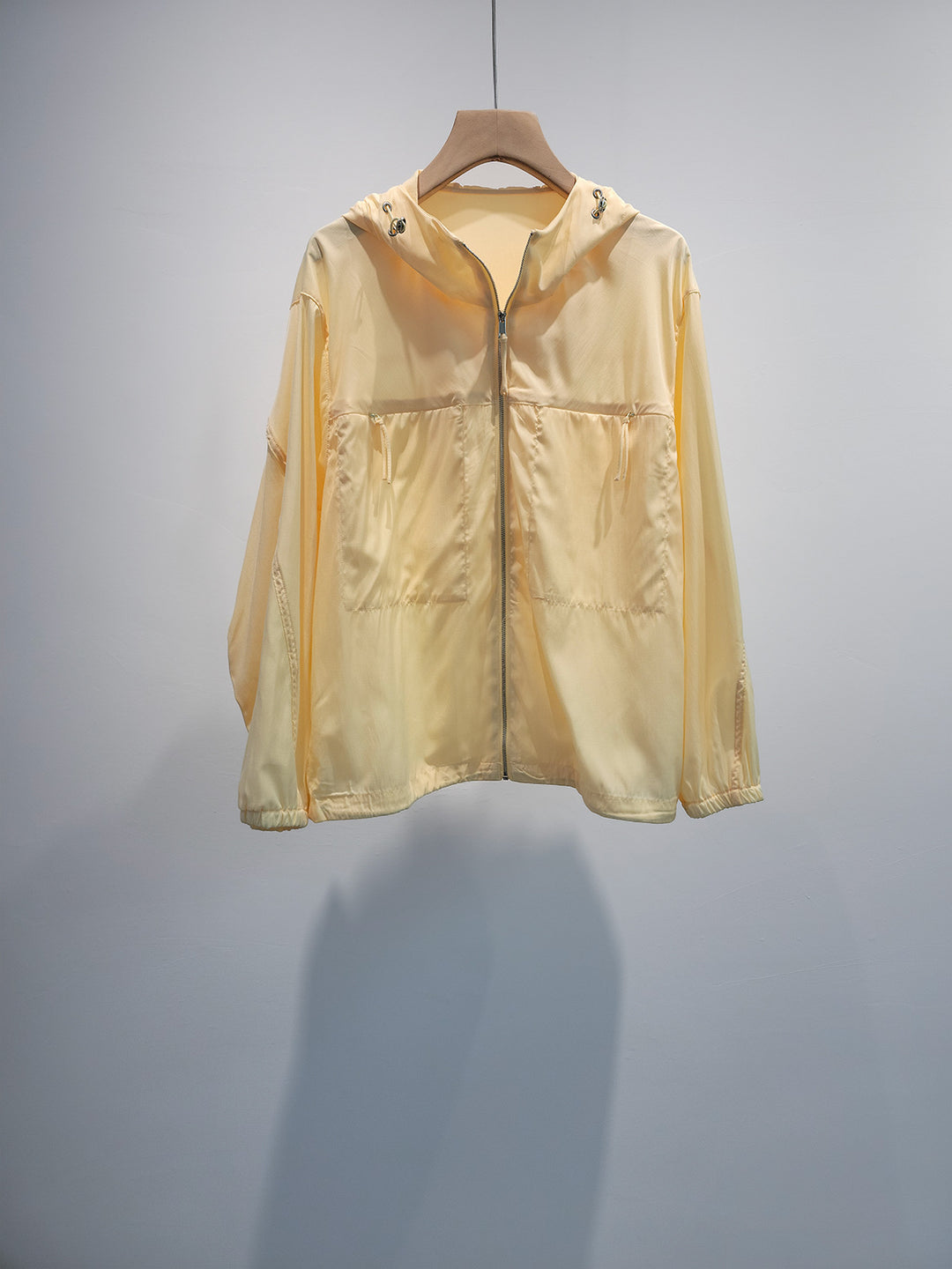 Damen Leichte Kapuzenwindjacke Echoarchiv