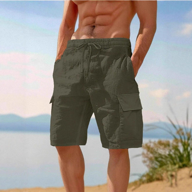 Herren Cargo-Shorts mit elastischem Bund und praktischen Seitentaschen Echoarchiv