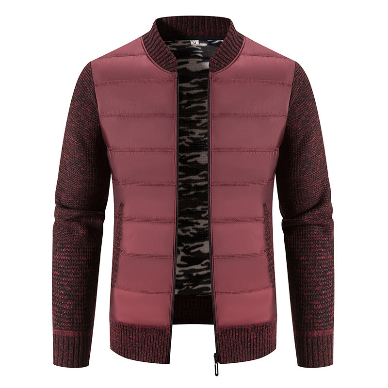 Herren lässige Übergangsjacke mit modernem Design und funktionalen Details Echoarchiv