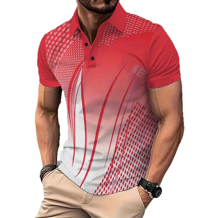 Herren Sportliches Poloshirt mit modernem Design Echoarchiv