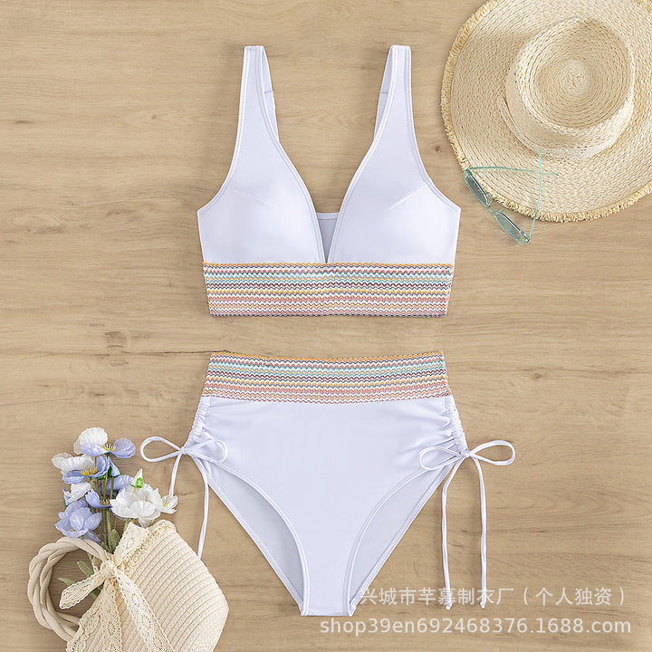 Damen Hochgeschnittener Sportbikini Echo Archiv