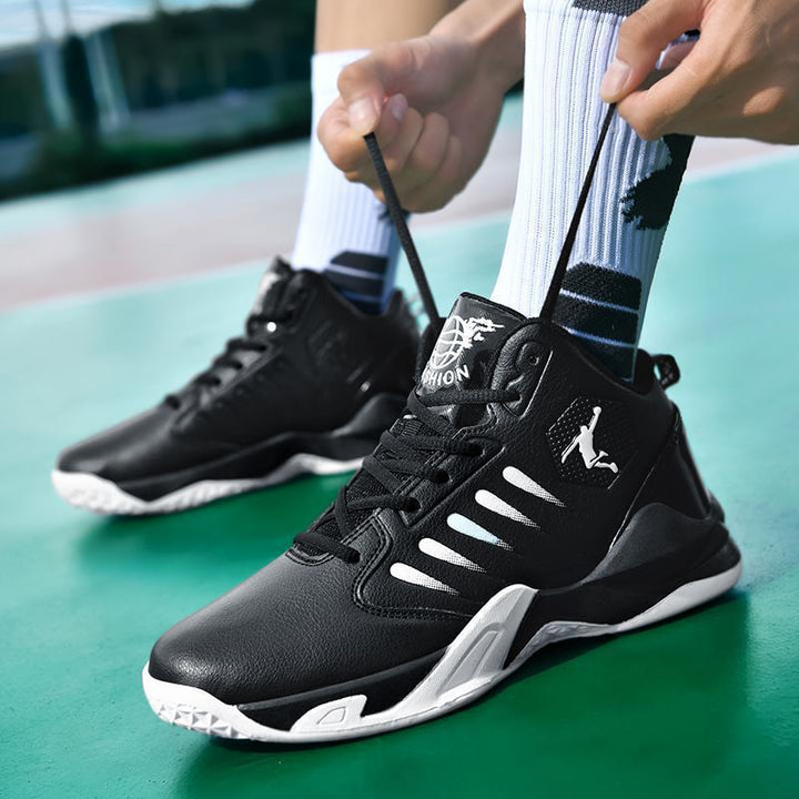 Herren Performance-Basketballschuhe mit gepolsterter Knöchelmanschette und griffiger Courtsohle Echoarchiv