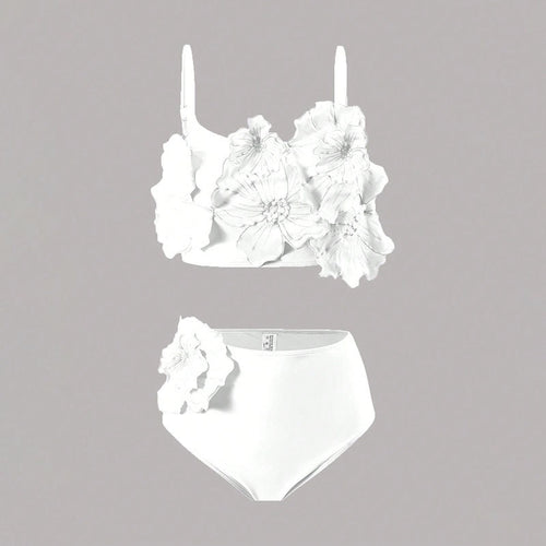 Damen Bikiniset mit floralen Applikationen Echo Archiv
