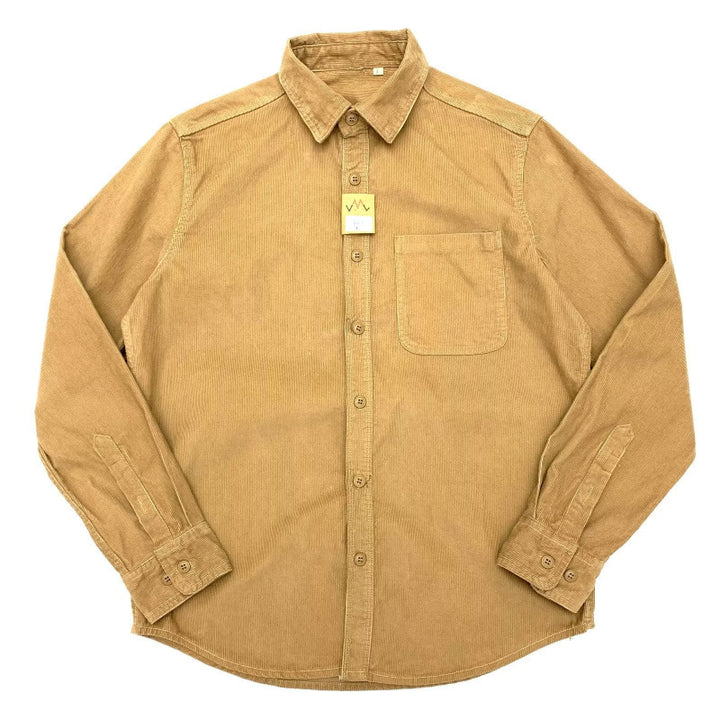 Herren Lässige Kord-Hemdjacke – Taviero