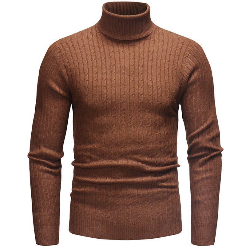Herren feinstrick Rollkragenpullover Echoarchiv