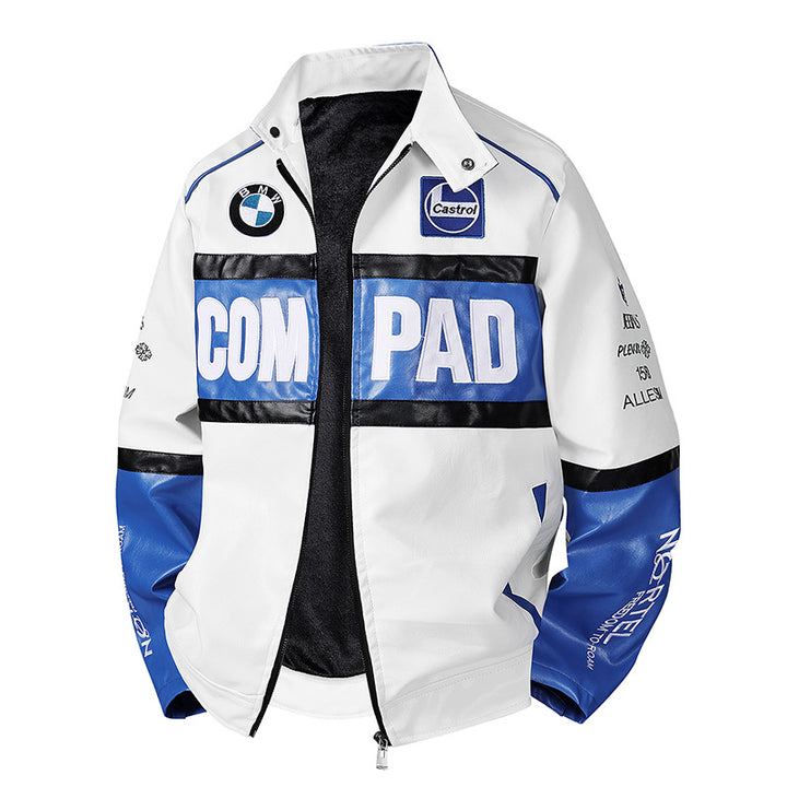 Herren Modische Bikerjacke mit sportlichen Akzenten Echo Archiv