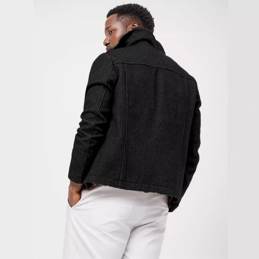 Herren Übergangsjacke im modernen Denim-Stil Echoarchiv