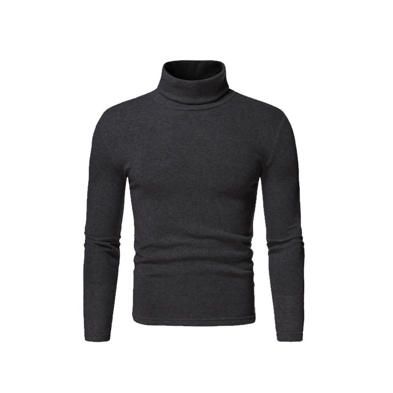 Herren Rollkragenpullover aus weichem Stretchmaterial Echoarchiv