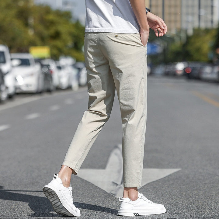 Herren Bequeme und stilvolle Twill-Hose Echo Archiv