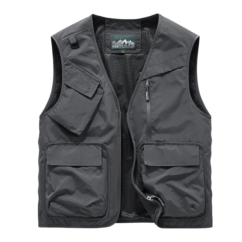 Herren Multifunktionale Outdoor-Weste Echo Archiv 1788242425