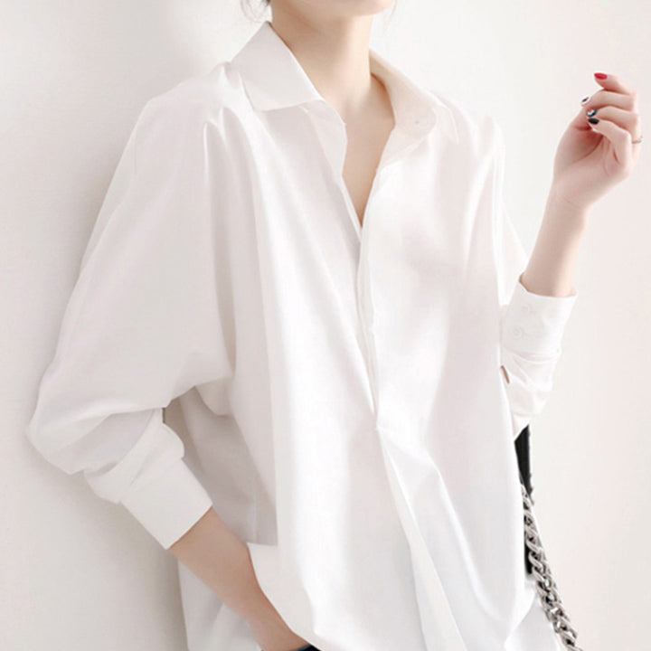 Damen Elegante Bluse mit modernem Schnitt Echoarchiv