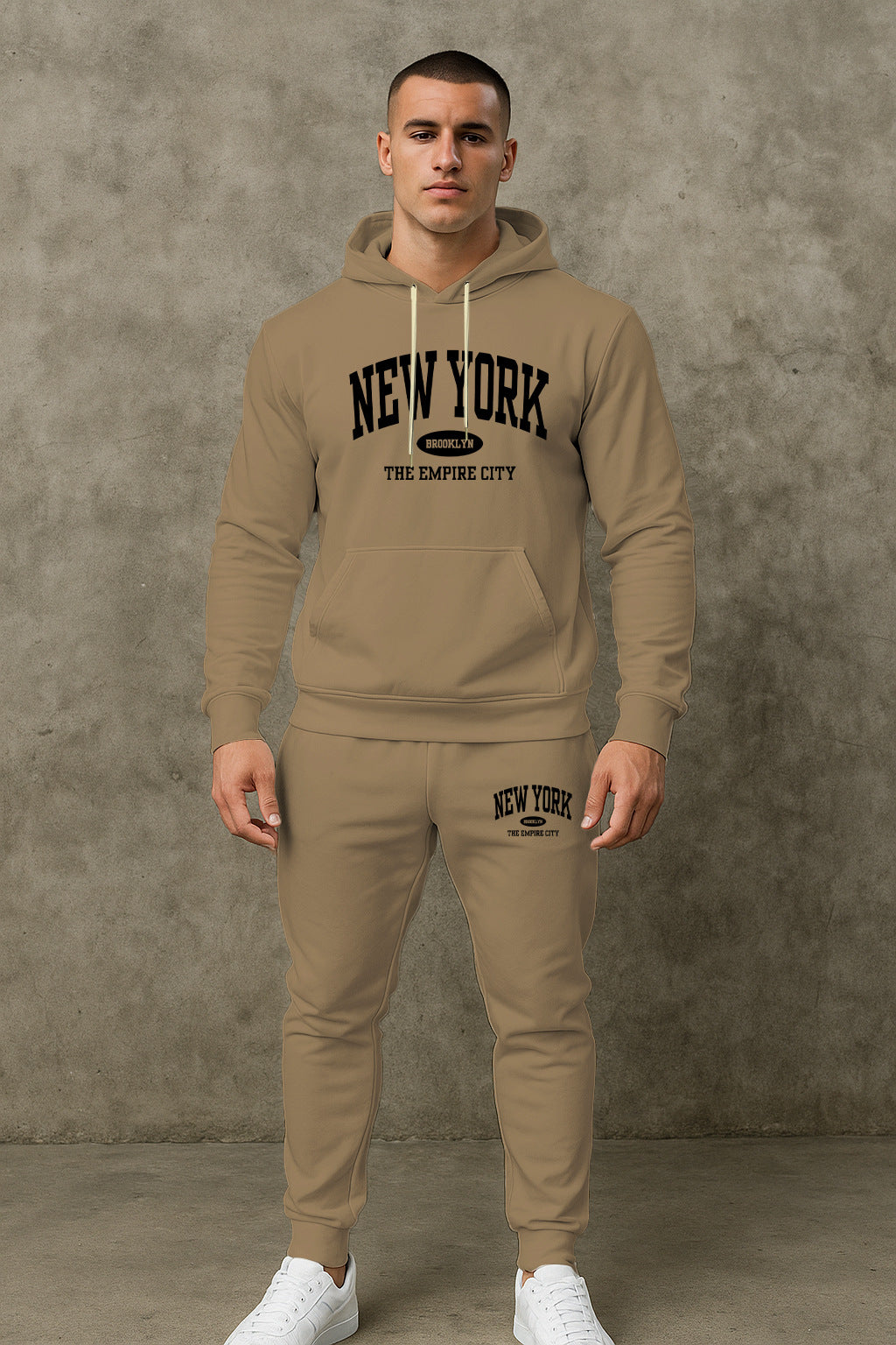 Herren Sportliches Jogginganzug Echoarchiv