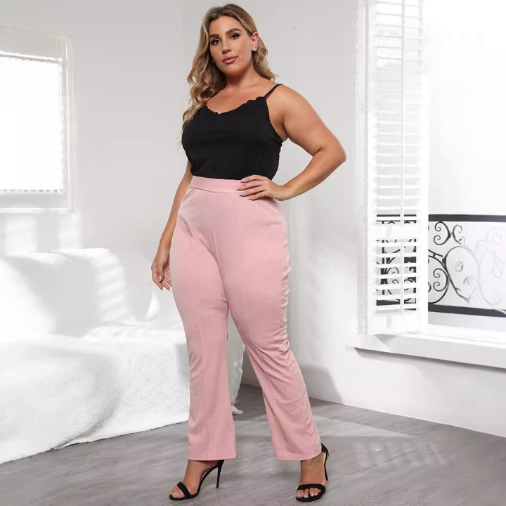 Damen Elegante Hochbundhose mit bequemem Schnitt Echo Archiv