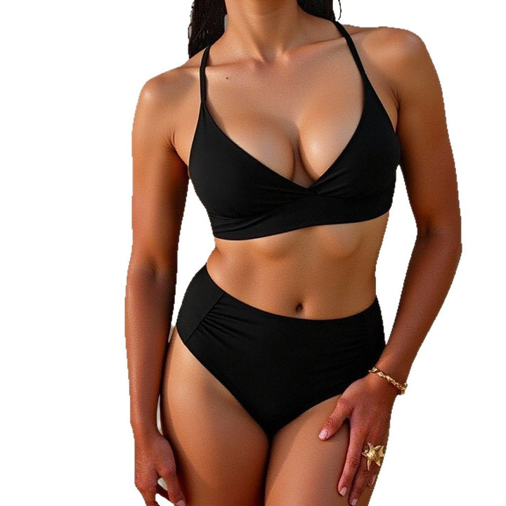 Damen Hoch taillierter Bikini Echo Archiv