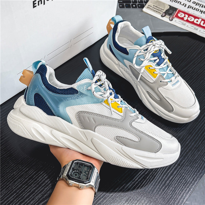 Herren Moderne Chunky-Sneaker mit atmungsaktivem Strickoberteil, gepolsterter Komfortsohle und rutschfester Profil-Laufsohle – Norré