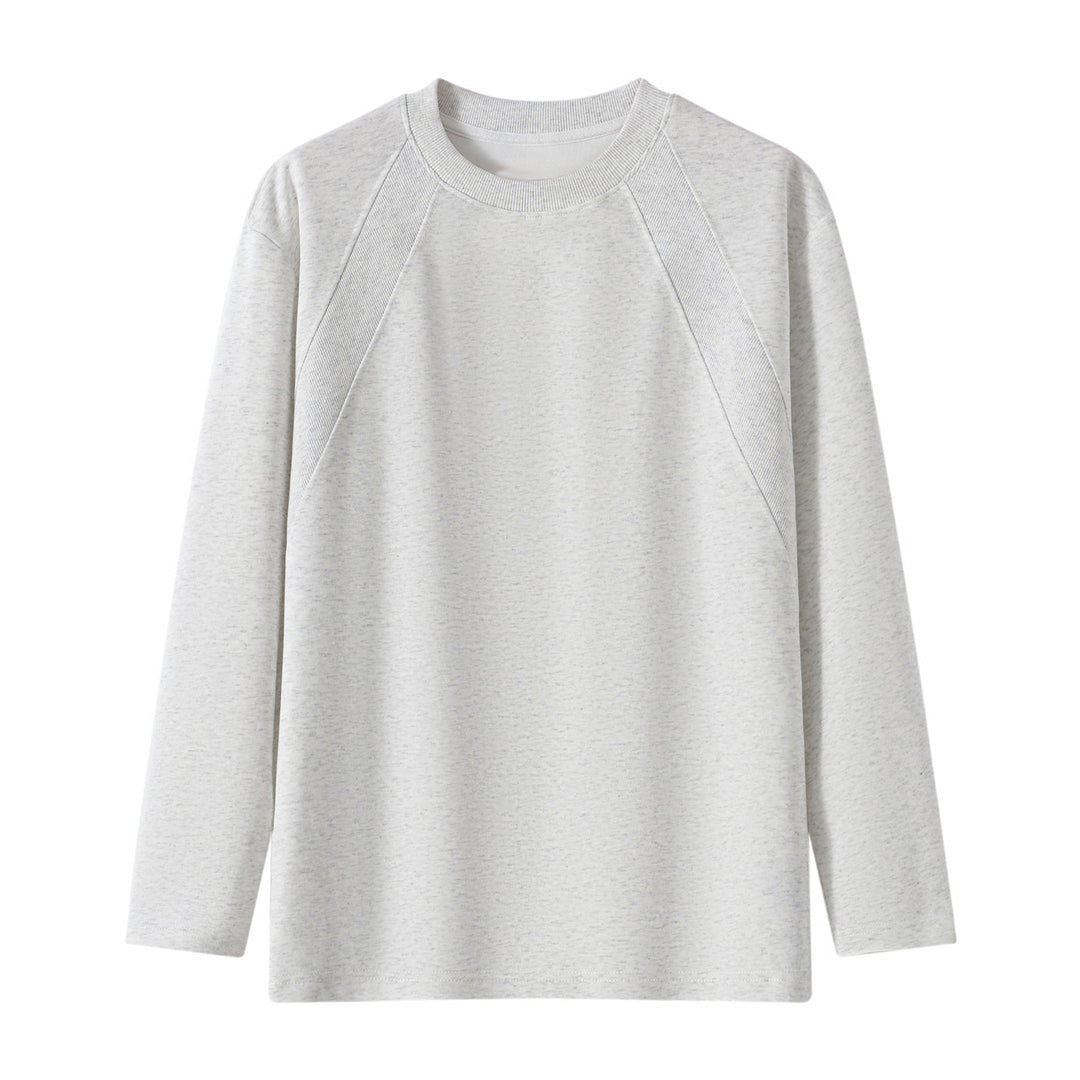 Unisex Oversize Langarm‑Sweatshirt mit Raglannähten und geripptem Rundhalsausschnitt Echoarchiv
