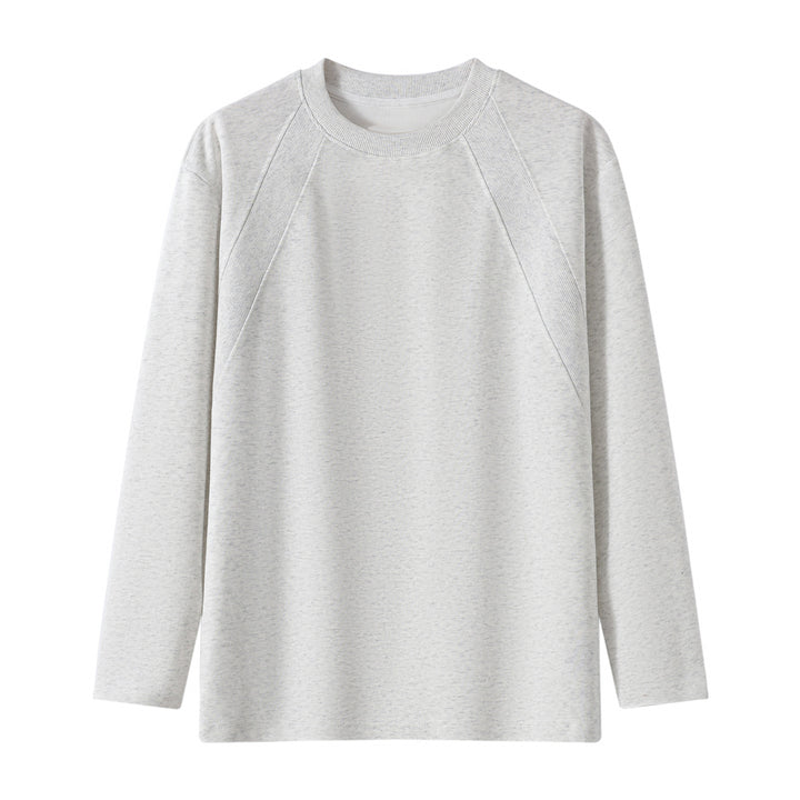 Unisex Oversize Langarm‑Sweatshirt mit Raglannähten und geripptem Rundhalsausschnitt Echoarchiv