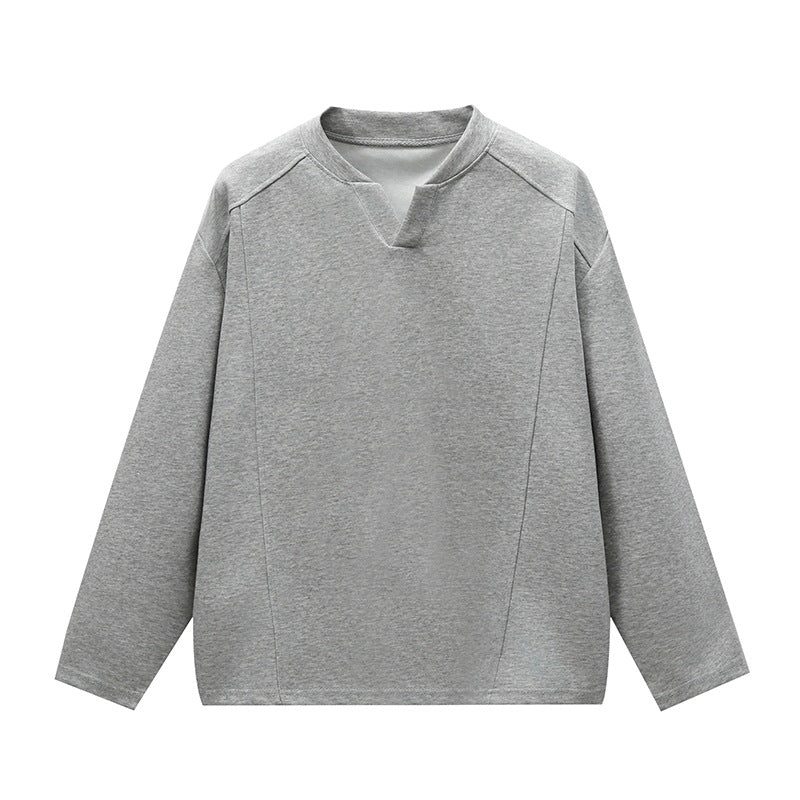 Unisex Oversize Rundhals-Sweatshirt mit Raglannähten und feiner Struktur Echoarchiv