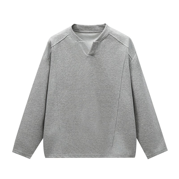 Unisex Oversize Rundhals-Sweatshirt mit Raglannähten und feiner Struktur Echoarchiv