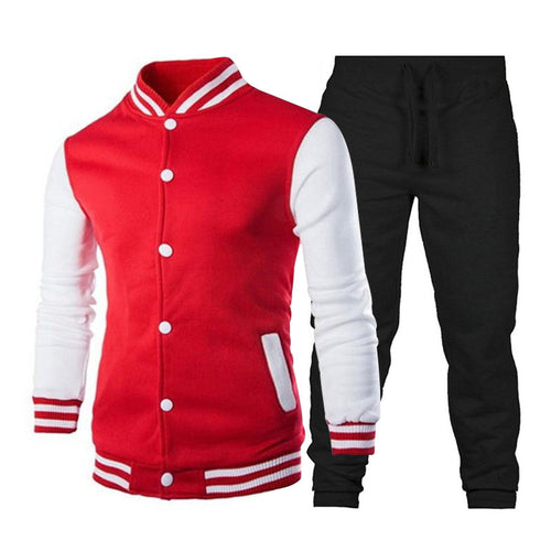 Herren Sportlicher Jacken- und Jogginghose-Set Echoarchiv