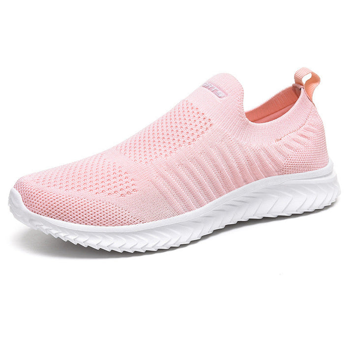 Herren Slip-On Leichte Strick Sneakers Echoarchiv