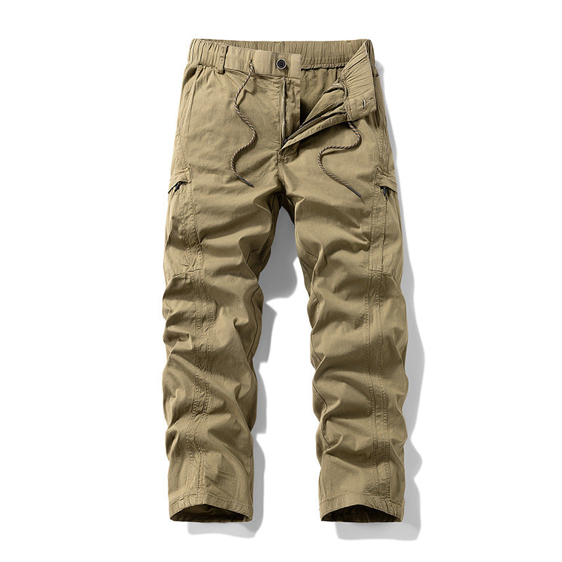 Herren Stretch-Utility-Cargohose mit elastischem Bund und Mehrfachtaschen Echo Archiv