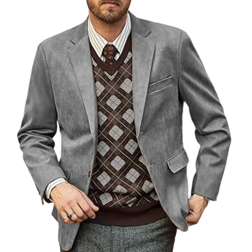Herren eleganter Sportblazer mit modernem Schnitt und feinen Details Echoarchiv