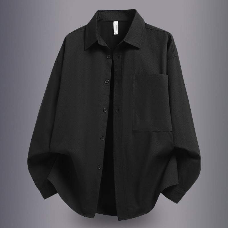 Herren Lässiges Overshirt mit praktischem Schnitt und Brusttasche Echoarchiv