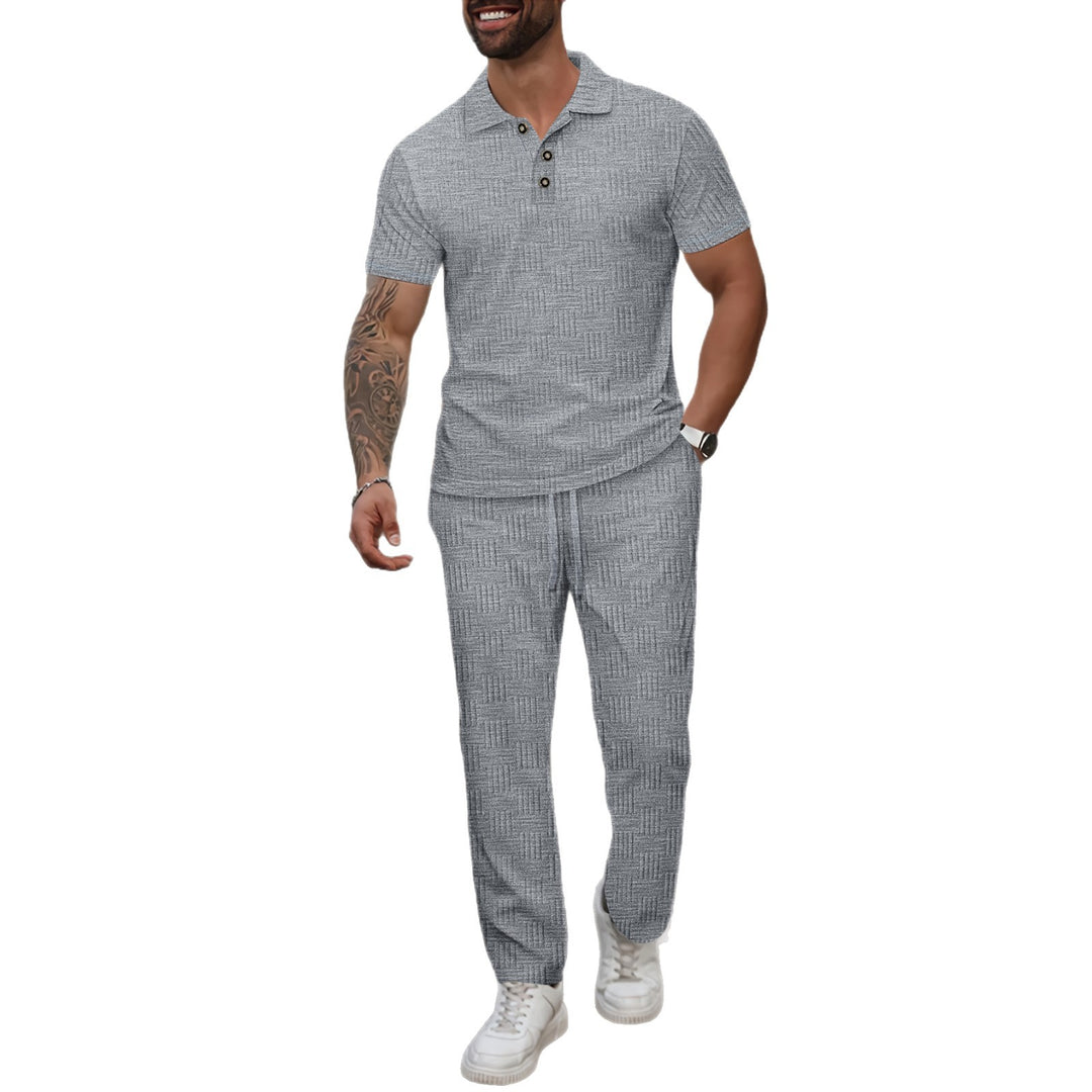Herren modernes Freizeit Outfit mit einzigartigem Muster Echoarchiv
