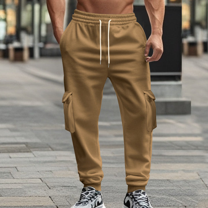 Herren Cargo-Jogginghose mit elastischem Bund und praktischen Taschen Echoarchiv