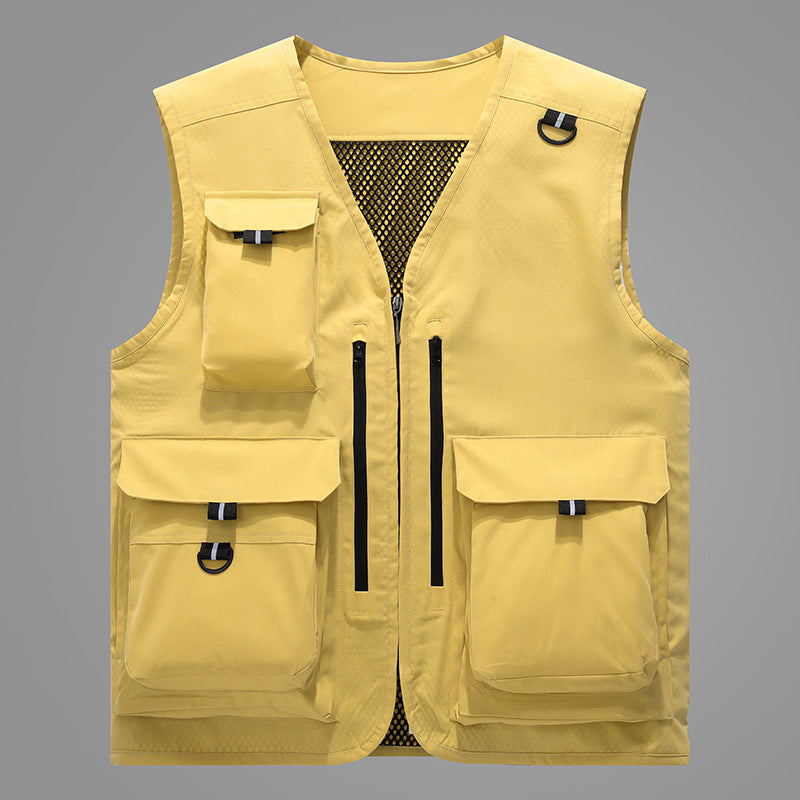 Herren Multifunktionale Outdoor-Weste mit zahlreichen Taschen Echo Archiv